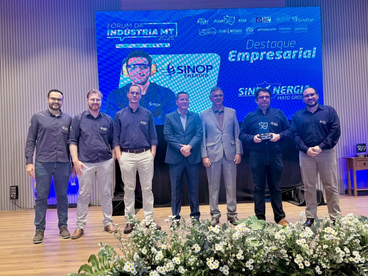 UHE Sinop Energia é homenageada no Fórum da Indústria