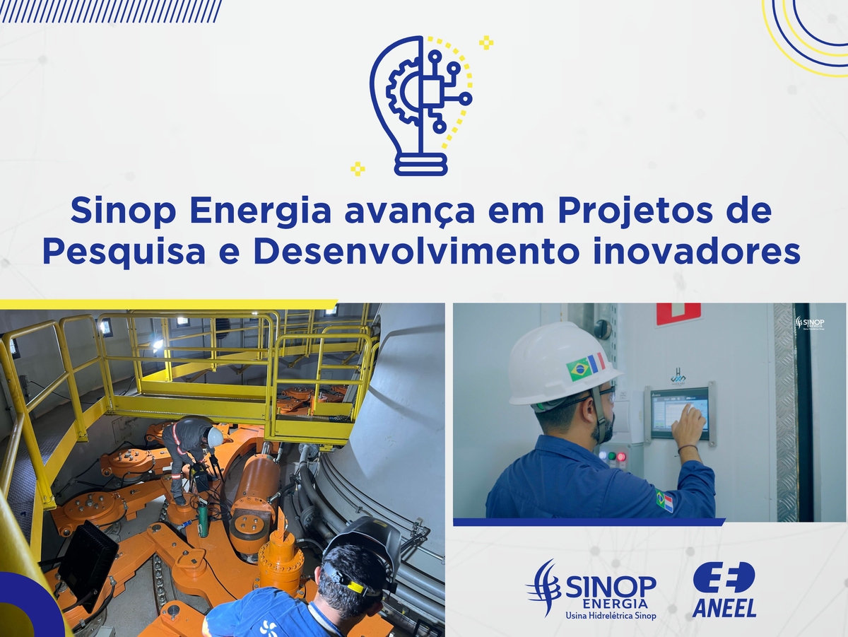 Sinop Energia avança em Projetos de Pesquisa e Desenvolvimento inovadores