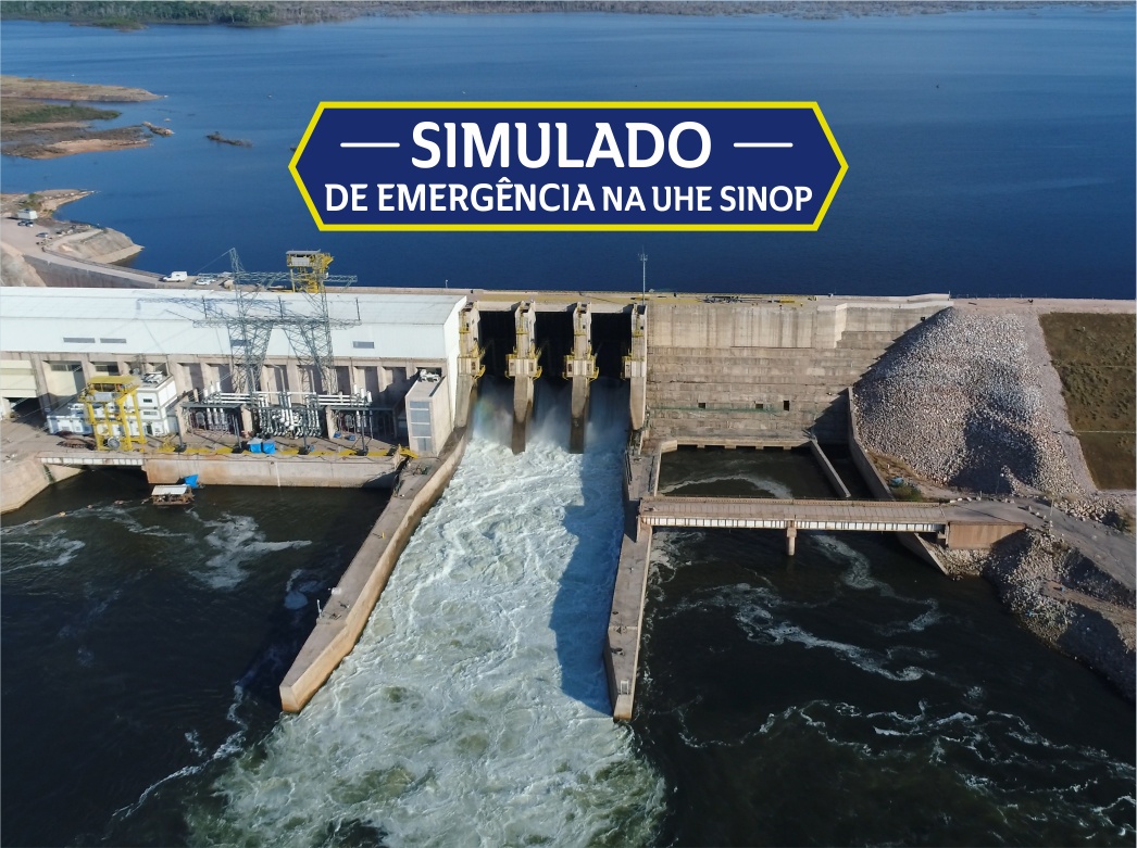 Sinop Energia realiza treinamento com simulação de emergência na UHE Sinop
