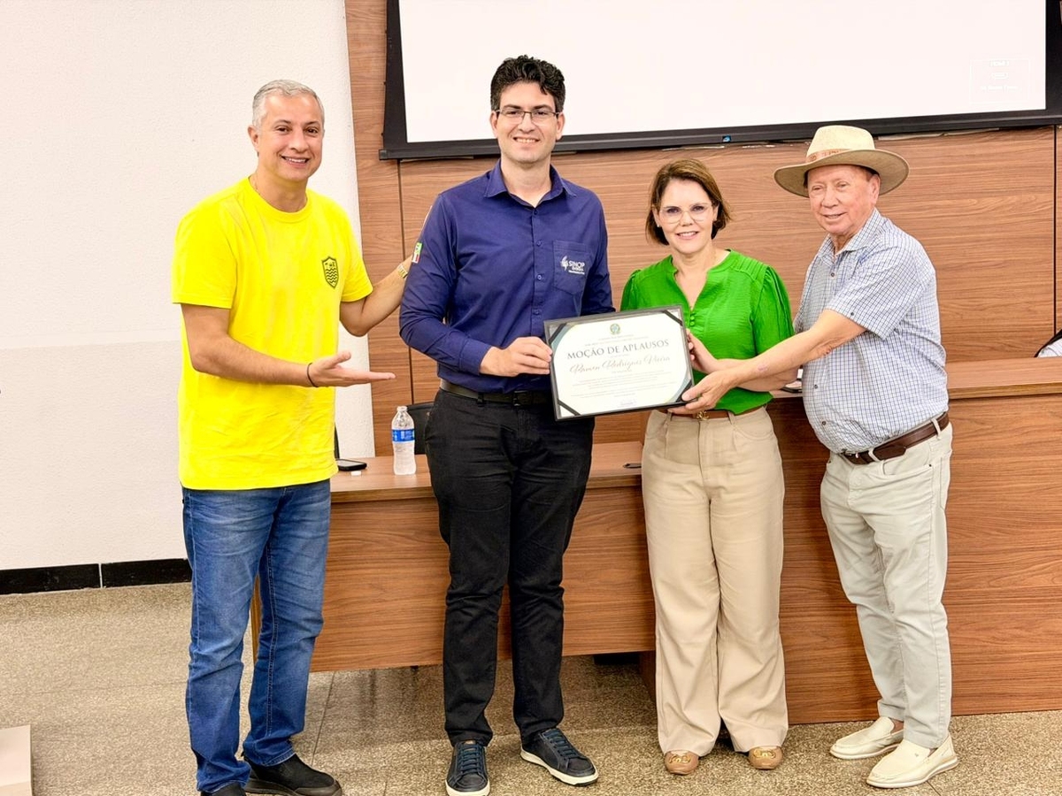 Deputada Federal concede Moção de Aplausos à Sinop Energia