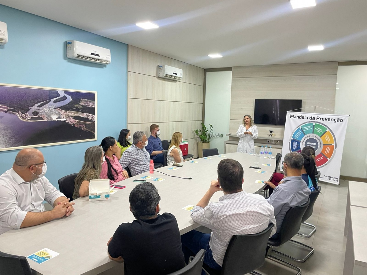 JULHO AMARELO: Sinop Energia promove palestra e oferta testagem de hepatites virais aos seus colaboradores