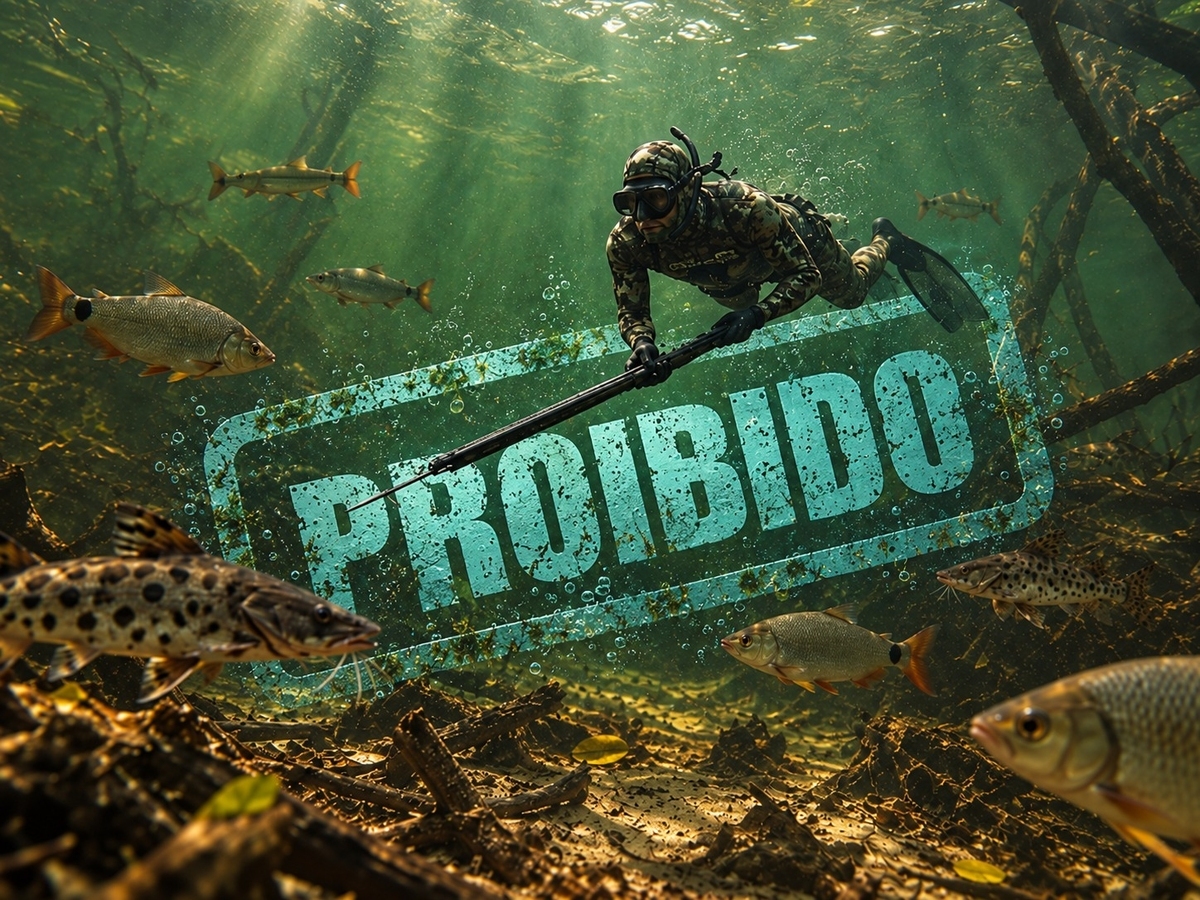 Sinop Energia alerta contra os riscos da pesca subaquática nas proximidades da UHE Sinop