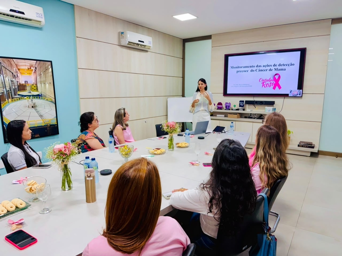 Sinop Energia reúne colaboradoras e familiares em palestra sobre prevenção e saúde da mulher