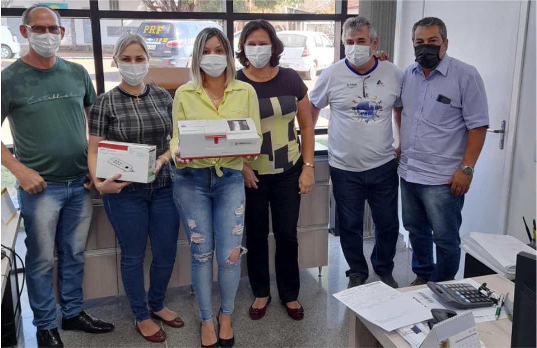 Sinop Energia doa equipamentos para hospitais de Cláudia e Itaúba