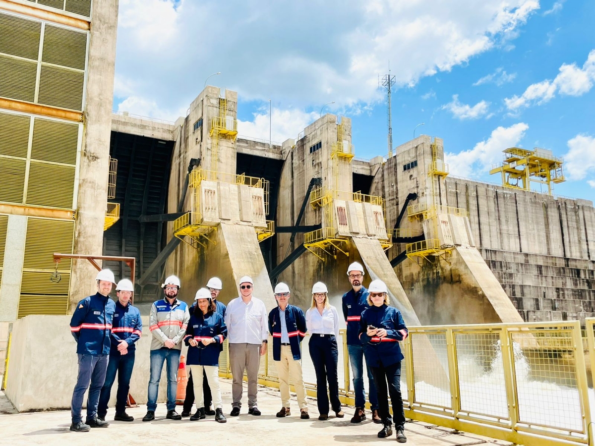 UHE Sinop recebe representantes da EDF Internacional