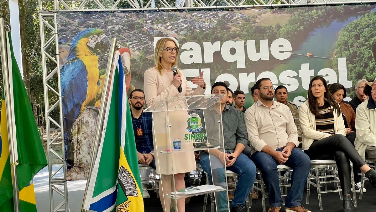 Sinop Energia inaugura obras do Parque Florestal de Sinop