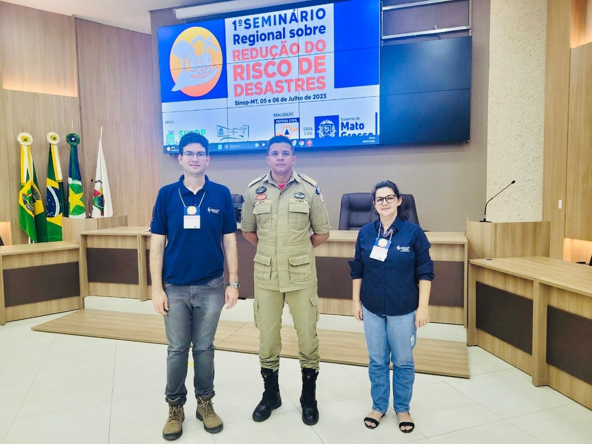 Sinop Energia participa de Seminário Regional sobre Redução do Risco de Desastres