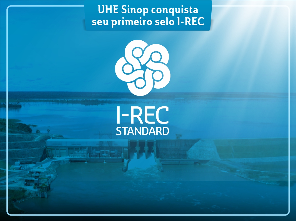 UHE Sinop conquista seu primeiro selo I-REC