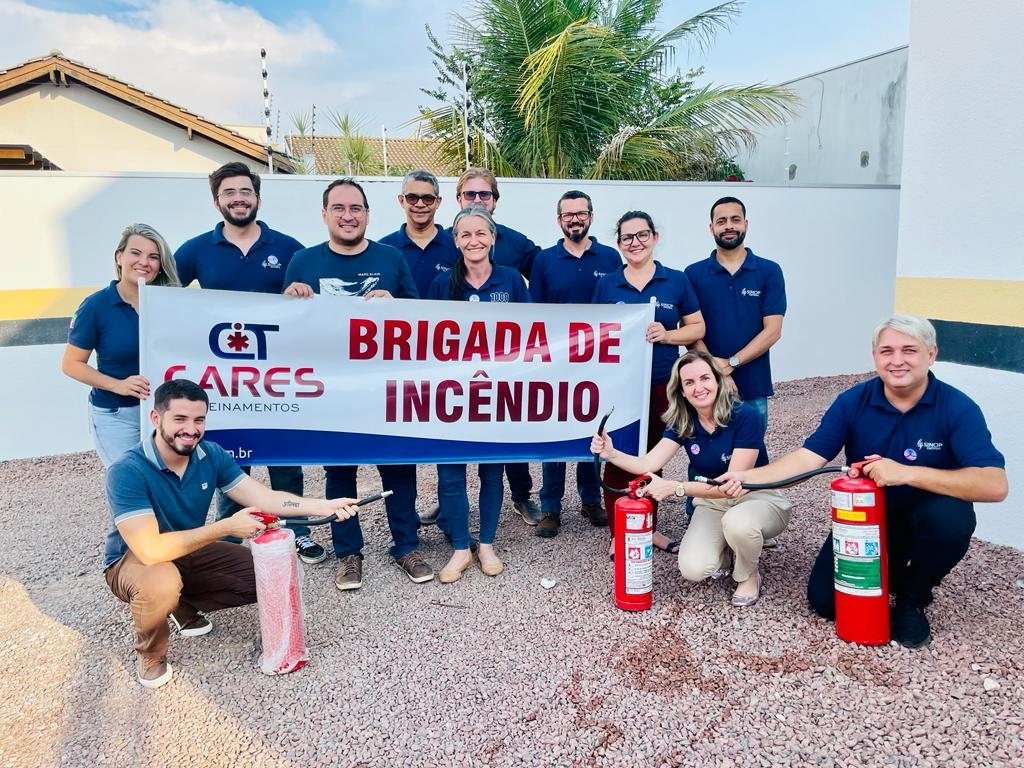 Sinop Energia promove treinamento de brigada de incêndio para funcionários