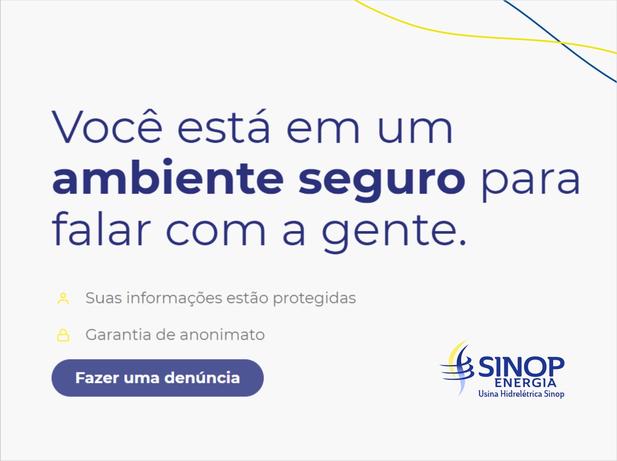 Sinop Energia atualiza canal interno de denúncias