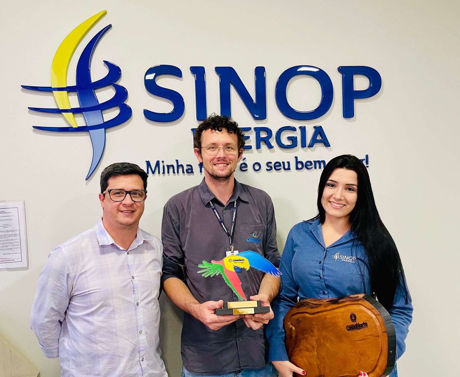 2º ANO CONSECUTIVO - Sinop Energia ganha prêmio por trabalho com reaproveitamento de resíduos