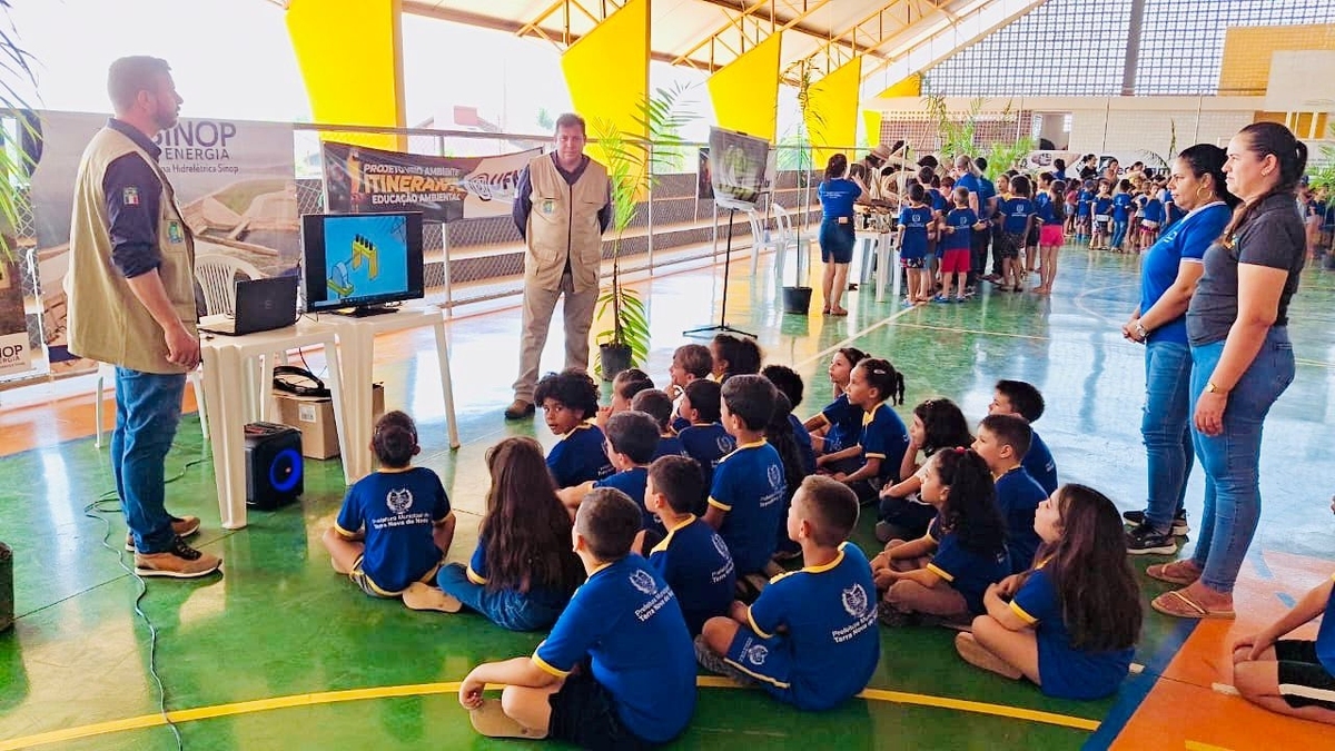 Projeto Meio Ambiente Itinerante chega à Terra Nova do Norte com expectativa de atender 2 mil crianças e adolescentes