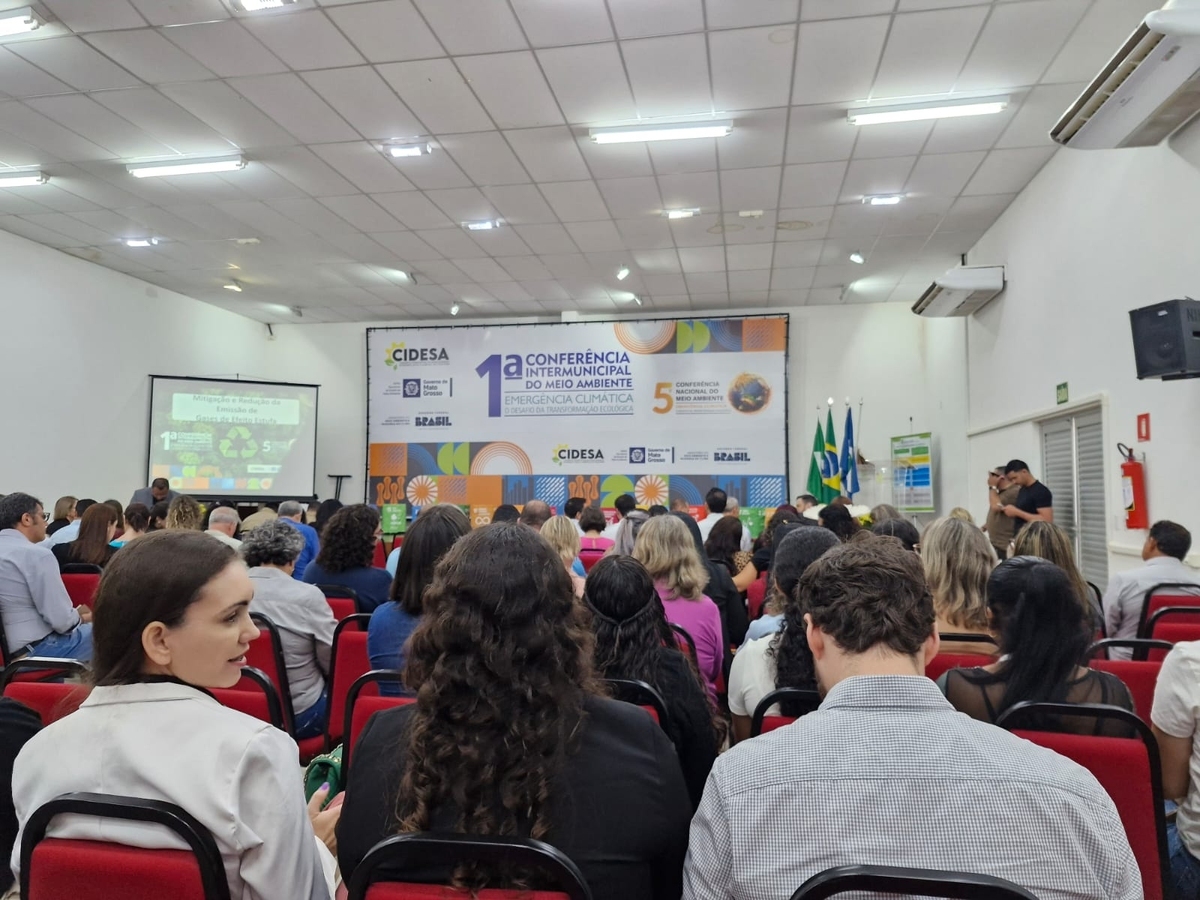 Sinop Energia marca presença na 1ª Conferência Intermunicipal do Meio Ambiente em Sorriso