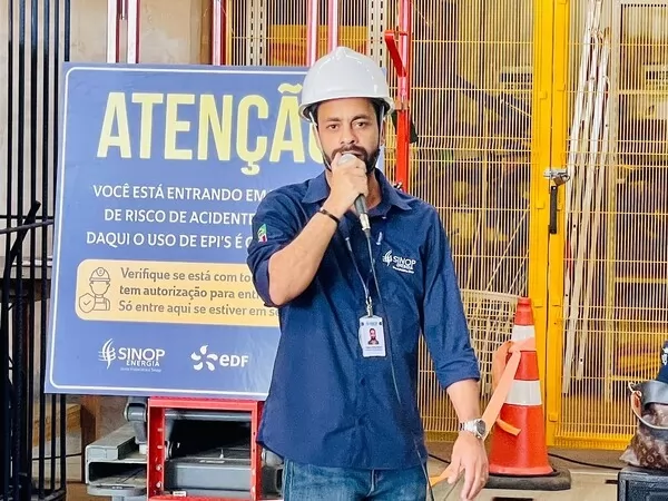 Com bate-papo entre funcionários e terceiros, Sinop Energia celebra o Dia Mundial da Saúde e Segurança no Trabalho