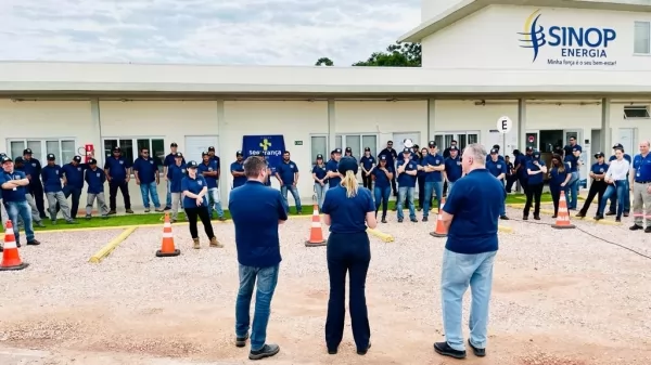 UHE Sinop completa mil dias sem acidentes de trabalho