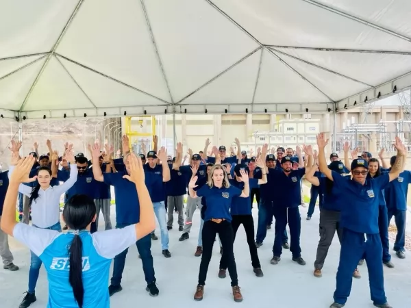 UHE Sinop completa mil dias sem acidentes de trabalho