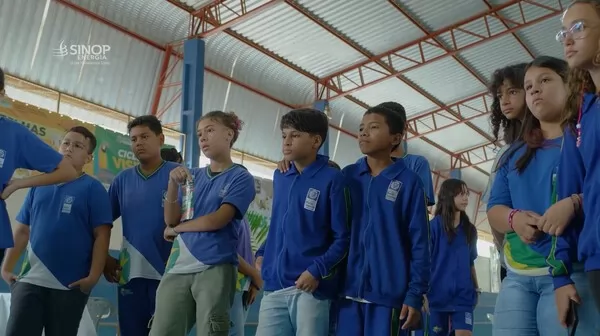 Sinop Energia e parceiros levam educação e conscientização ambiental às escolas