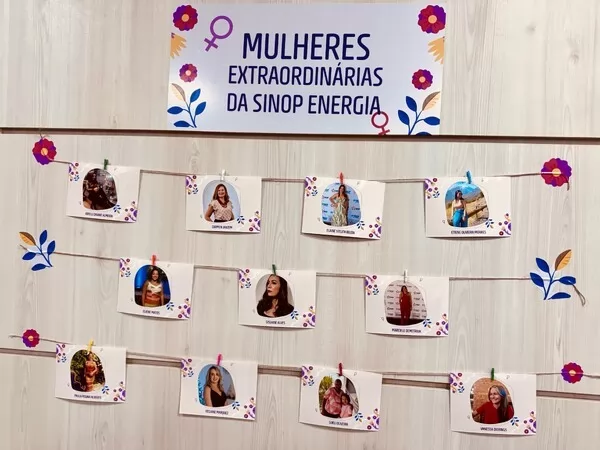 Sinop Energia reúne funcionárias e celebra o Dia Internacional da Mulher