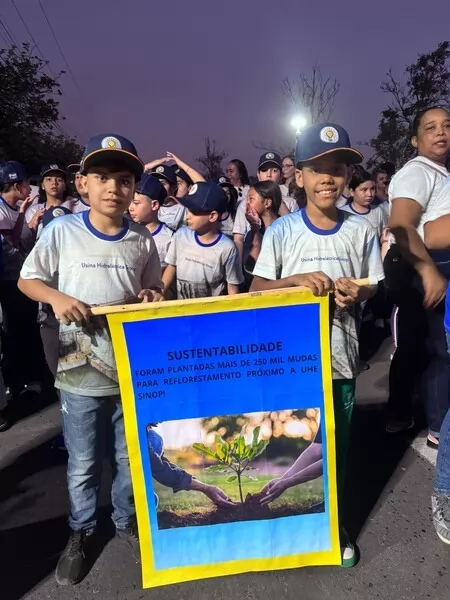 7 DE SETEMBRO: Sinop Energia é homenageada em desfile cívico