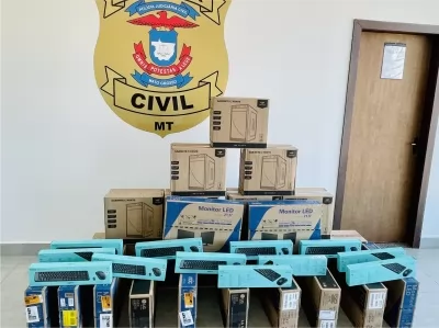 Sinop Energia doa equipamentos para unidades da Polícia Civil de Sinop e Cláudia