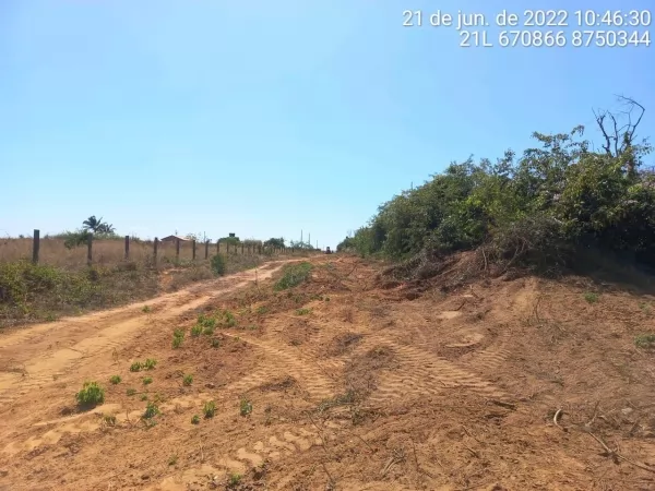 UHE Sinop constrói aceiros para prevenção de queimadas no entorno do reservatório