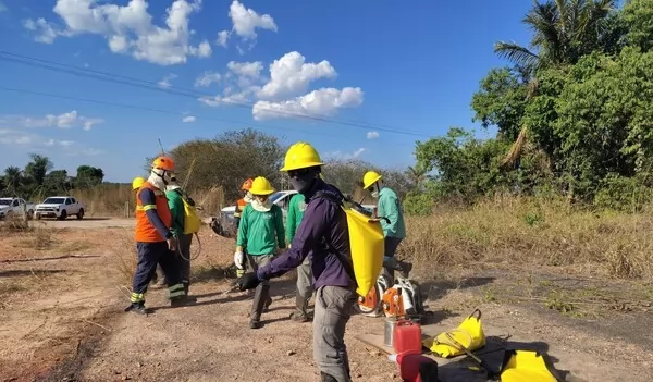 Sinop Energia realiza treinamento prático de brigada de incêndio