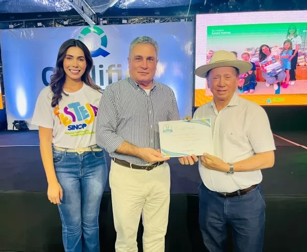 Sinop Energia recebe Selo da Assistência Amiga pela realização de ações sociais