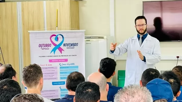 PREVENÇÃO - Sinop Energia promove ação alusiva ao Novembro Azul
