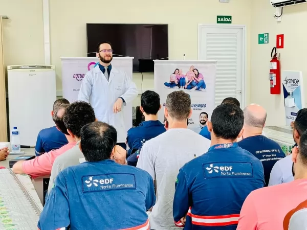 PREVENÇÃO - Sinop Energia promove ação alusiva ao Novembro Azul