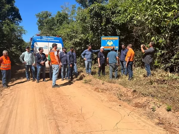 UHE Sinop realiza Simulado de emergência da barragem e orienta colaboradores e população