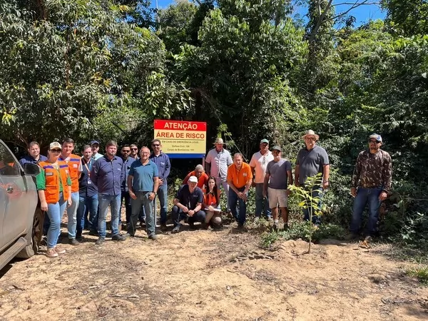 UHE Sinop realiza Simulado de emergência da barragem e orienta colaboradores e população