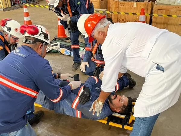 UHE Sinop realiza Simulado de emergência da barragem e orienta colaboradores e população