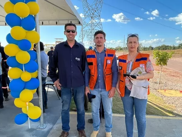 UHE Sinop realiza Simulado de emergência da barragem e orienta colaboradores e população