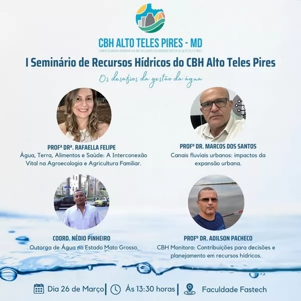 Sinop Energia participa da 1ª edição do Seminário de Recursos Hídricos do Alto Teles Pires