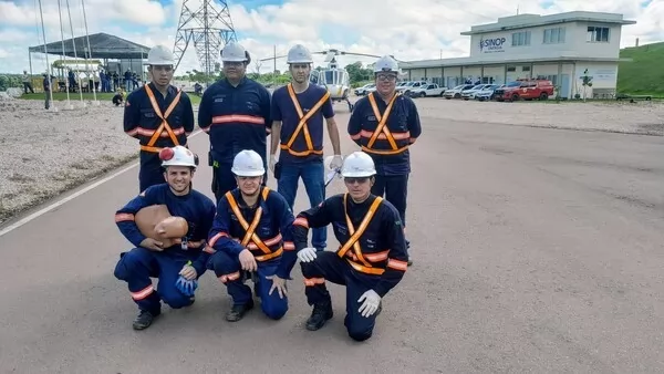Corpo de Bombeiros e CIOPAer atuam em simulado de emergência da Usina Hidrelétrica Sinop