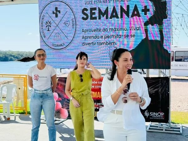 UHE Sinop realiza a 5ª edição da Semana+