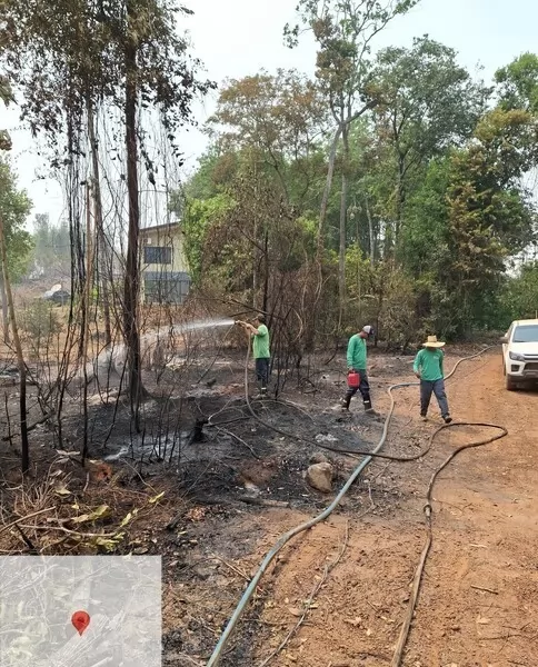 Sinop Energia auxilia comunidades locais no combate a incêndios