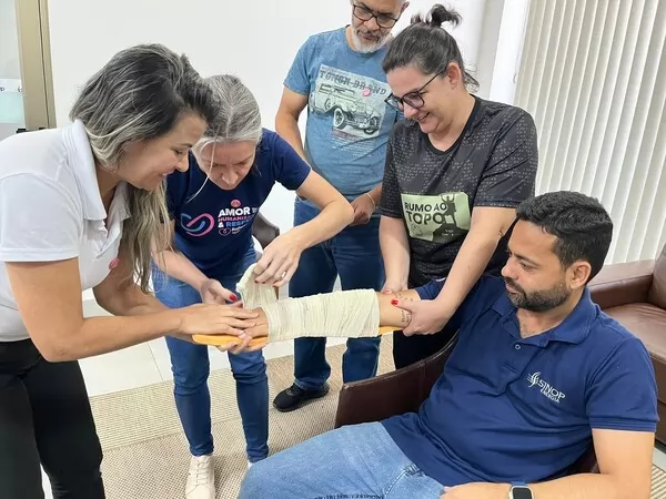 Sinop Energia promove treinamento de reciclagem da brigada de incêndio