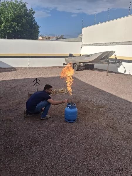 Sinop Energia promove treinamento de reciclagem da brigada de incêndio