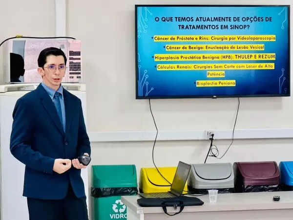Novembro Azul: Sinop Energia realiza palestra sobre prevenção ao câncer de próstata
