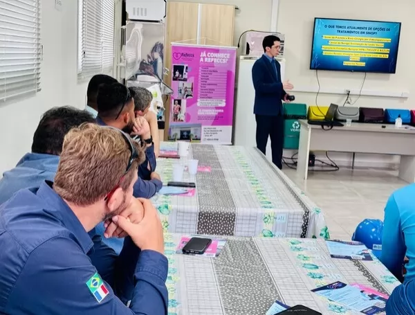 Novembro Azul: Sinop Energia realiza palestra sobre prevenção ao câncer de próstata