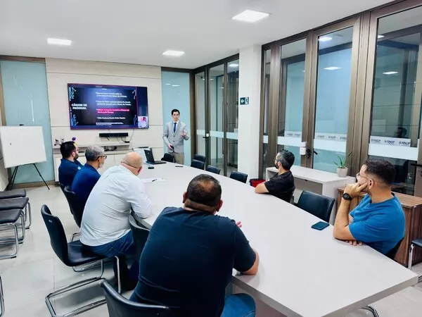 Novembro Azul: Sinop Energia realiza palestra sobre prevenção ao câncer de próstata